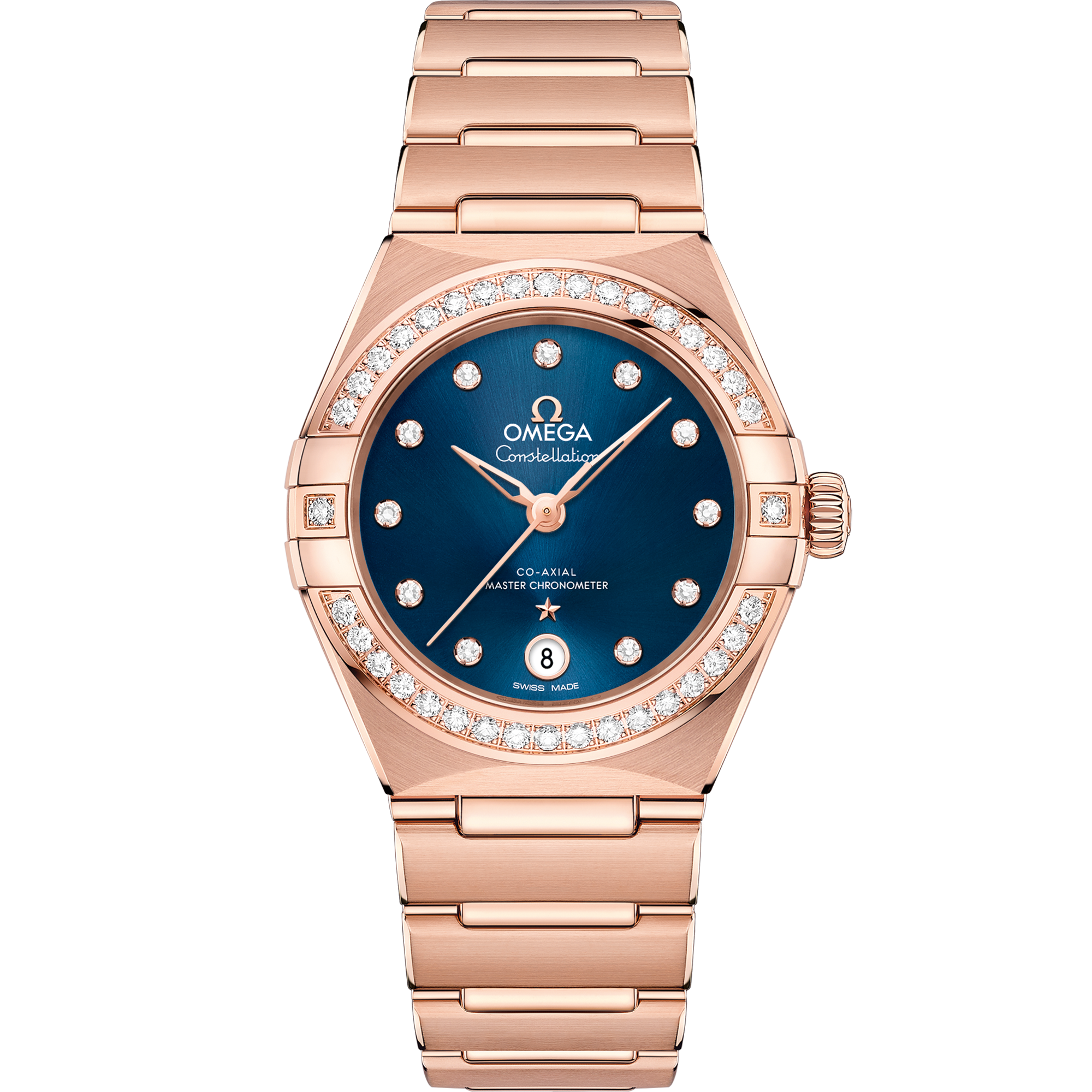星座系列 29毫米, Sedna™ 18k金表壳 搭配 Sedna™ 18k金表链 - 131.55.29.20.53.001 - 影像 1