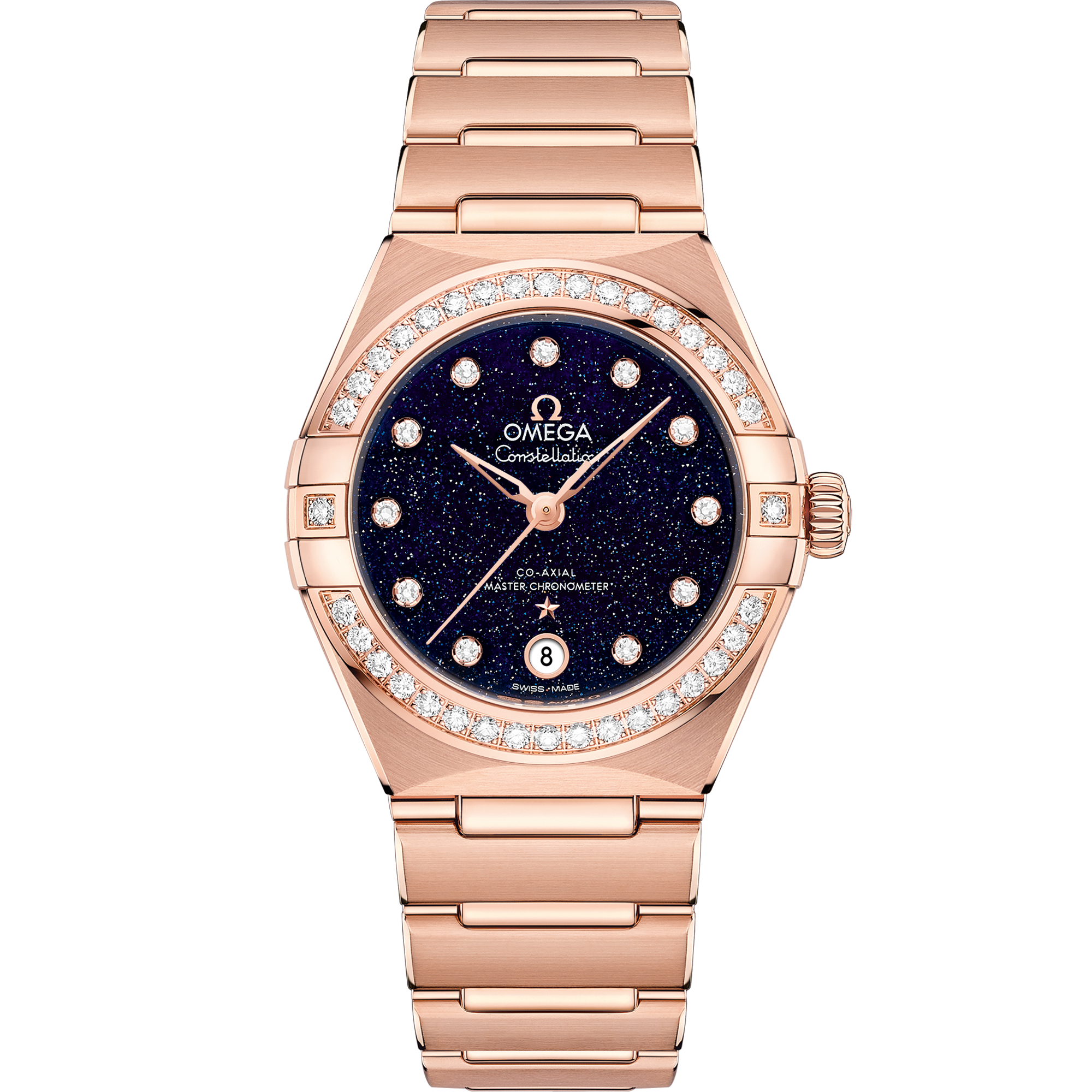 星座系列 29毫米, Sedna™ 18k金表壳 搭配 Sedna™ 18k金表链 - 131.55.29.20.53.003 - 影像 1
