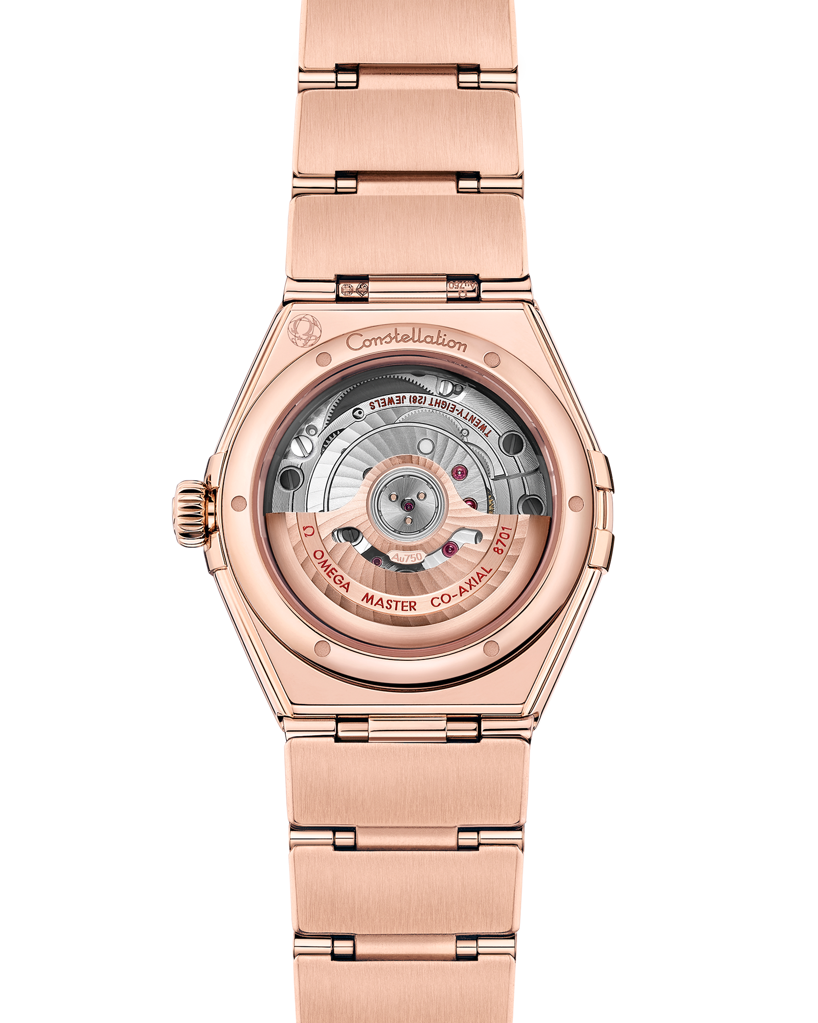 星座系列 29毫米, Sedna™ 18k金表壳 搭配 Sedna™ 18k金表链 - 131.55.29.20.60.001 - 影像 2