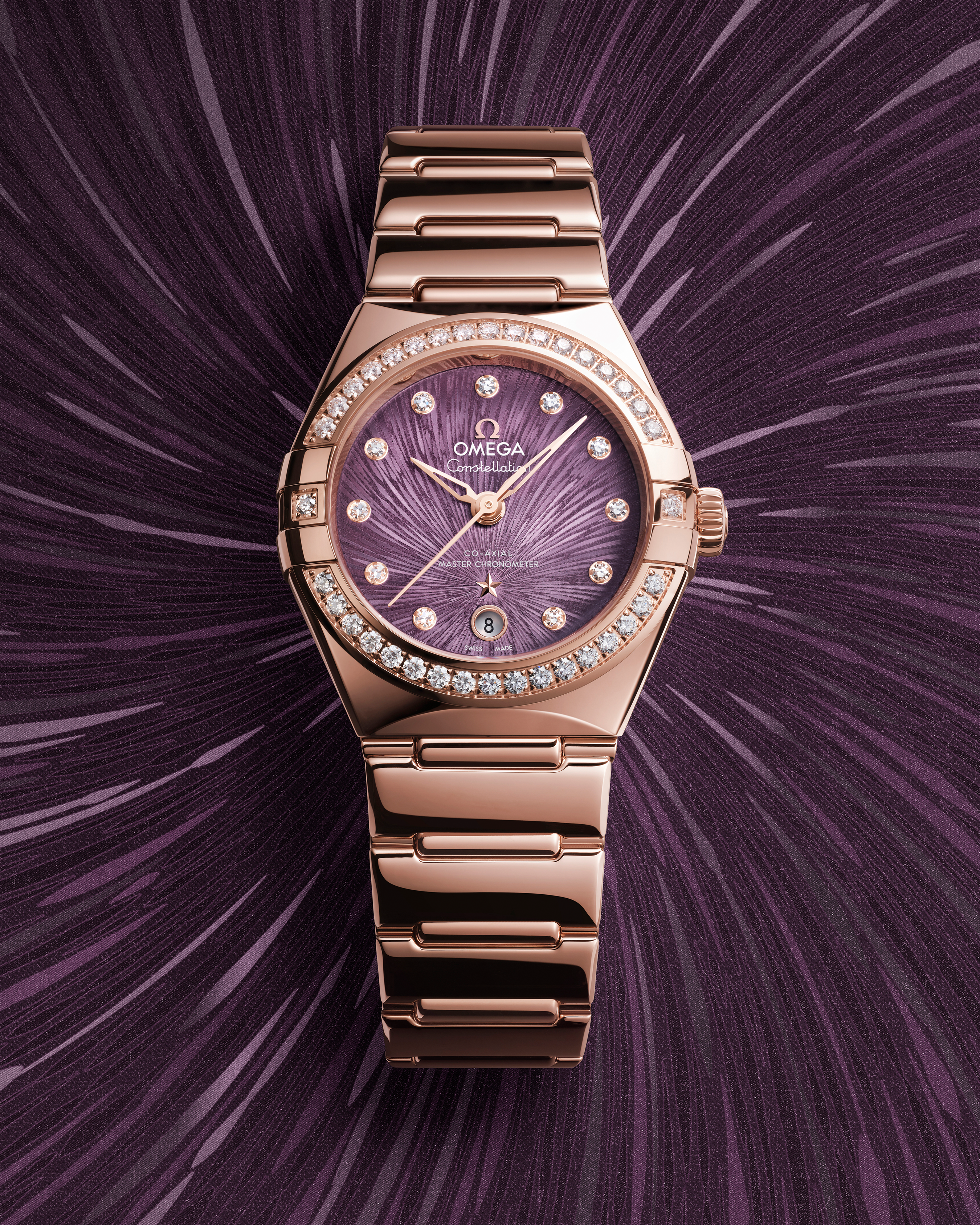 星座系列 29毫米, Sedna™ 18k金表壳 搭配 Sedna™ 18k金表链 - 131.55.29.20.60.001 - 影像 3