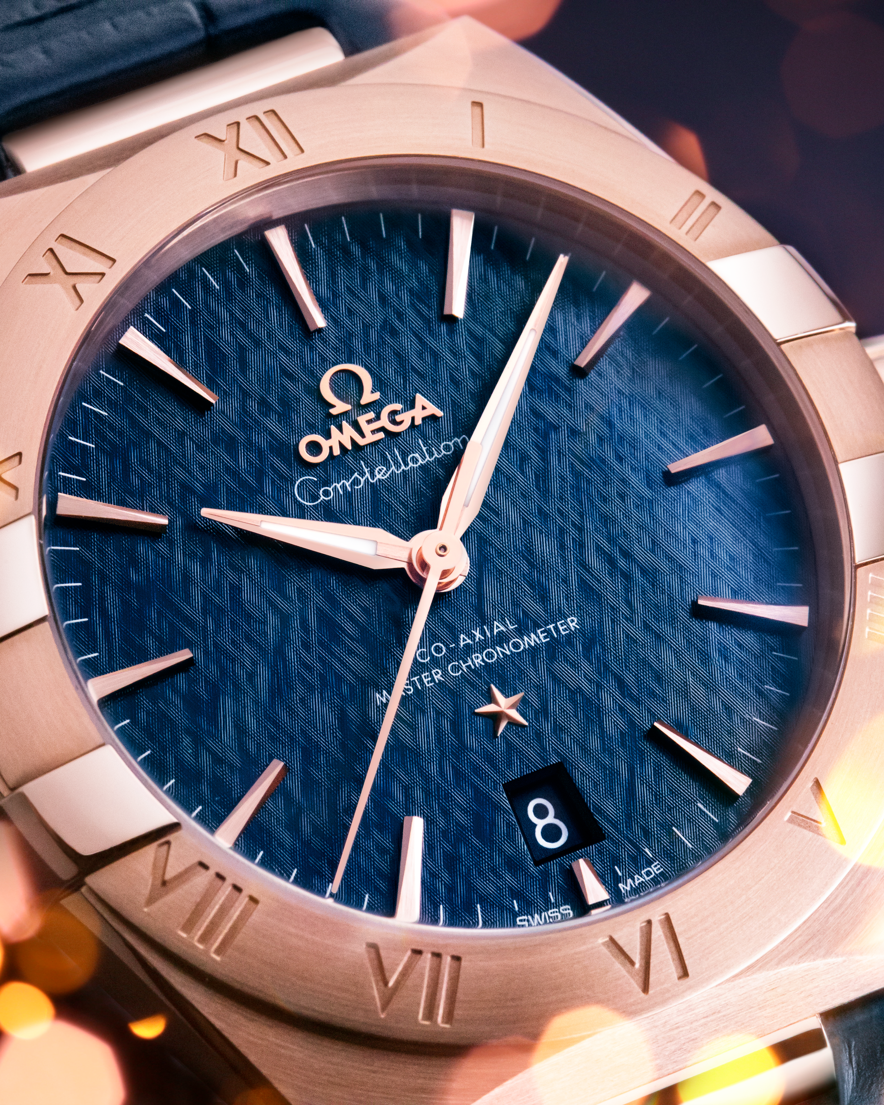 星座系列 39毫米, Sedna™ 18k金表壳 搭配 皮表带 - 131.53.39.20.03.001 - 影像 6
