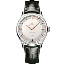 星座系列 天文台<span class="nowrap">腕表</span> 39.4毫米, O-MEGASTEEL表壳 搭配 鳄鱼皮表带 - 14013392102001