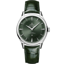 星座<span class="nowrap">系列</span> 39.4毫米, O-MEGASTEEL表壳 搭配 鳄鱼皮表带 - 14013392110001