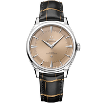 星座系列 天文台<span class="nowrap">腕表</span> 39.4毫米, Platinum-Gold表壳 搭配 鳄鱼皮表带 - 14093392199001