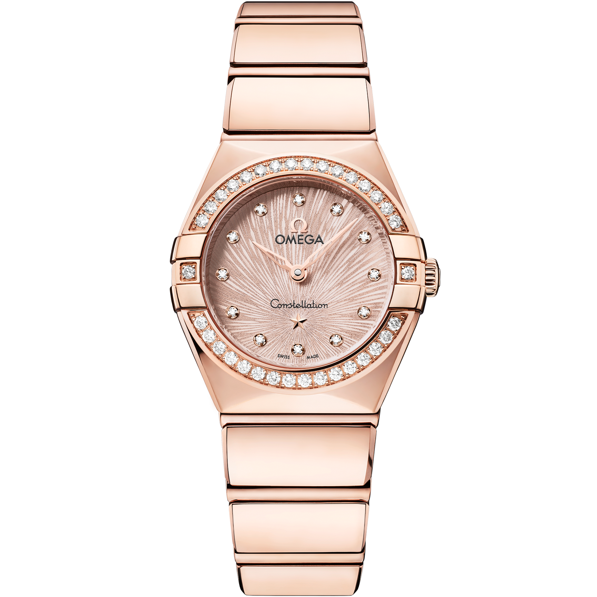 星座系列 25毫米, Sedna™ 18k金表壳 搭配 Sedna™ 18k金表链 - 131.55.25.60.52.001 - 影像 1