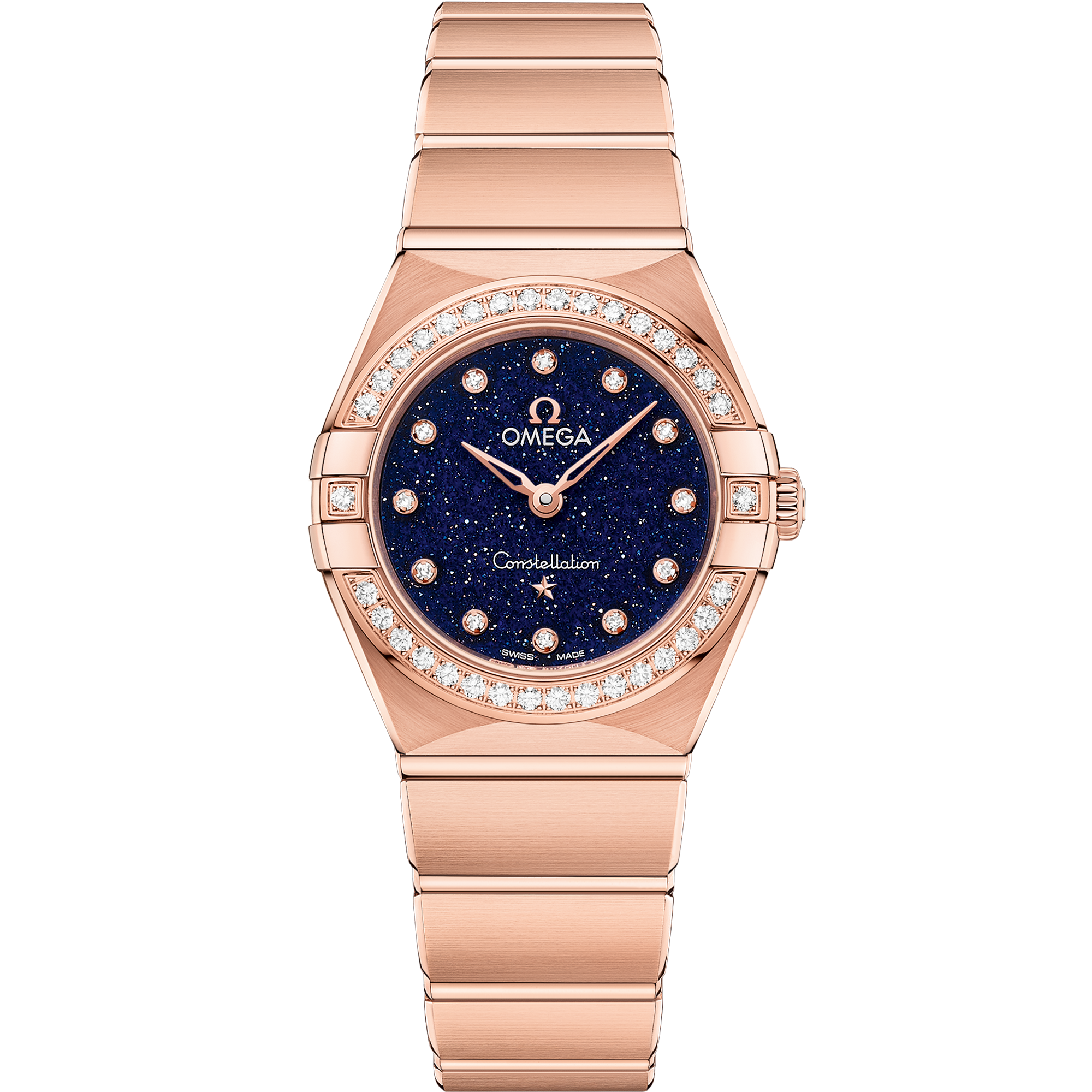 星座系列 25毫米, Sedna™ 18k金表壳 搭配 Sedna™ 18k金表链 - 131.55.25.60.53.002 - 影像 1