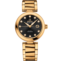 碟飞<span class="nowrap">系列</span> 34毫米, 黄色18 k金表壳 搭配 黄色18 k金表链 - 42560342051002