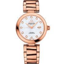 碟飞<span class="nowrap">系列</span> 34毫米, 红色k金表壳 搭配 红色k金表链 - 42560342055001