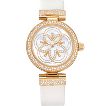 碟飞<span class="nowrap">系列</span> 34毫米, 黄色18 k金表壳 搭配 皮表带 - 42567342055005