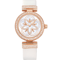 碟飞<span class="nowrap">系列</span> 34毫米, 红色k金表壳 搭配 皮表带 - 42567342055006