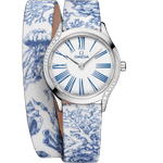 碟飞<span class="nowrap">系列</span> 26毫米, 精钢表壳 搭配 “茹伊印花”（toile de jouy） - 42817266004001