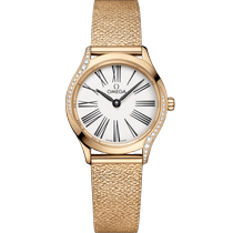 碟飞<span class="nowrap">系列</span> 26毫米, Moonshine 18k金表壳 搭配 Moonshine 18k金表链 - 42855266004001