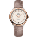 碟飞<span class="nowrap">系列</span> 32.7毫米, 精钢-红金表壳 搭配 皮表带 - 42423332009001