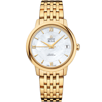 碟飞<span class="nowrap">系列</span> 32.7毫米, 黄色18 k金表壳 搭配 黄色18 k金表链 - 42450332005001