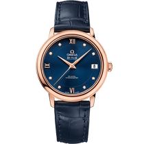 碟飞<span class="nowrap">系列</span> 32.7毫米, 红色k金表壳 搭配 皮表带 - 42453332053001