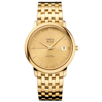 碟飞<span class="nowrap">系列</span> 36.8毫米, 黄色18 k金表壳 搭配 黄色18 k金表链 - 42450372008001