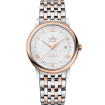 碟飞<span class="nowrap">系列</span> 39.5毫米, 精钢-红金表壳 搭配 精钢-红金表链 - 42420402002002