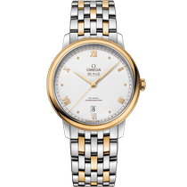 碟飞<span class="nowrap">系列</span> 39.5毫米, 精钢-黄色18 k金表壳 搭配 精钢-黄色18 k金表链 - 42420402002005