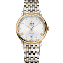 碟飞<span class="nowrap">系列</span> 39.5毫米, 精钢-黄色18 k金表壳 搭配 精钢-黄色18 k金表链 - 42420402002006