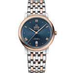 碟飞<span class="nowrap">系列</span> 39.5毫米, 精钢-红金表壳 搭配 精钢-红金表链 - 42420402003001