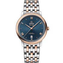 碟飞<span class="nowrap">系列</span> 39.5毫米, 精钢-红金表壳 搭配 精钢-红金表链 - 42420402003001