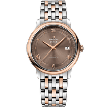 碟飞<span class="nowrap">系列</span> 39.5毫米, 精钢-红金表壳 搭配 精钢-红金表链 - 42420402013001