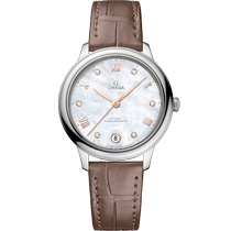 碟飞<span class="nowrap">系列</span> 34毫米, 精钢表壳 搭配 皮表带 - 43413342055001