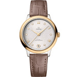 碟飞<span class="nowrap">系列</span> 34毫米, 精钢-黄色18 k金表壳 搭配 皮表带 - 43423342052002