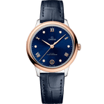 碟飞<span class="nowrap">系列</span> 34毫米, 精钢-Sedna™ 18k金表壳 搭配 皮表带 - 43423342053001