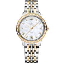 碟飞<span class="nowrap">系列</span> 34毫米, 精钢-黄色18 k金表壳 搭配 精钢-黄色18 k金表链 - 43425342055002