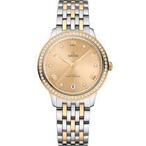 碟飞<span class="nowrap">系列</span> 34毫米, 精钢-黄色18 k金表壳 搭配 精钢-黄色18 k金表链 - 43425342058001