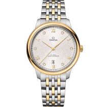 碟飞<span class="nowrap">系列</span> 40毫米, 精钢-黄色18 k金表壳 搭配 黄色18 k金表链 - 43420402052001