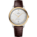 碟飞<span class="nowrap">系列</span> 40毫米, 精钢-黄色18 k金表壳 搭配 皮表带 - 43423402002002