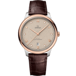 碟飞<span class="nowrap">系列</span> 40毫米, 精钢-Sedna™ 18k金表壳 搭配 皮表带 - 43423402059001