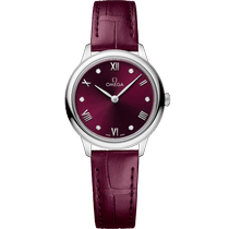 碟飞系列 典雅<span class="nowrap">腕表</span> 27.5毫米, 精钢表壳 搭配 皮表带 - 43413286061001