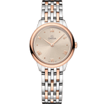 碟飞<span class="nowrap">系列</span> 27.5毫米, 精钢-Sedna™ 18k金表壳 搭配 精钢-Sedna™ 18k金表链 - 43420286009001