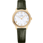 碟飞<span class="nowrap">系列</span> 27.5毫米, 黄色18 k金表壳 搭配 皮表带 - 43458286055002