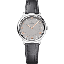 碟飞<span class="nowrap">系列</span> 30毫米, 精钢表壳 搭配 皮表带 - 43413306056001