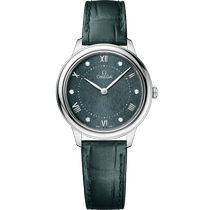 碟飞<span class="nowrap">系列</span> 30毫米, 精钢表壳 搭配 皮表带 - 43413306060001