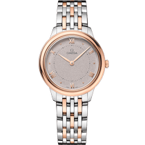 碟飞<span class="nowrap">系列</span> 30毫米, 精钢-Sedna™ 18k金表壳 搭配 精钢-Sedna™ 18k金表链 - 43420306002001