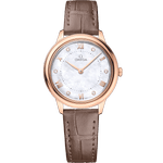 碟飞<span class="nowrap">系列</span> 30毫米, Sedna™ 18k金表壳 搭配 皮表带 - 43453306055001