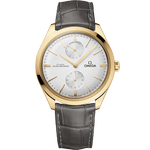 碟飞<span class="nowrap">系列</span> 40毫米, 黄色18 k金表壳 搭配 皮表带 - 43553402202001