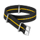 NATO<span class="nowrap">表带</span> - 尼龙, 黑色和黄色 - 031CWZ014683w