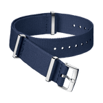 NATO<span class="nowrap">表带</span> - 涤纶, 蓝色 - 031CWZ011614w