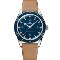 海马<span class="nowrap">系列</span> 41毫米, 精钢表壳 搭配 皮表带 - 23432412103001