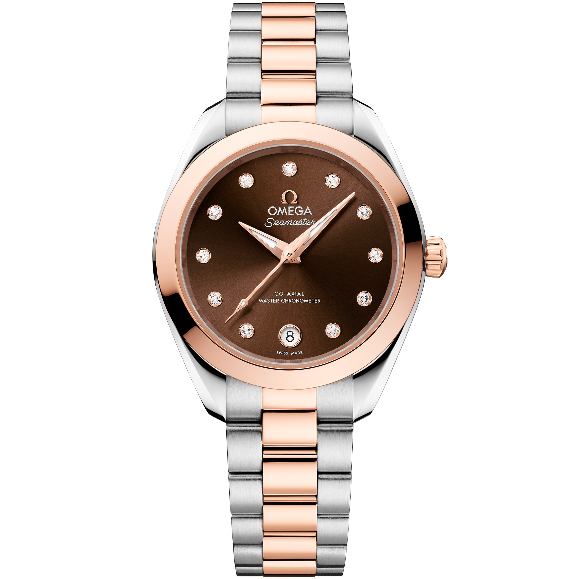 海马系列 AQUA TERRA 150米腕表 30毫米, 精钢-Sedna 18K金表壳 搭配 精钢-Sedna 18K金表链 - 220.20.30.20.63.001 - 影像 1