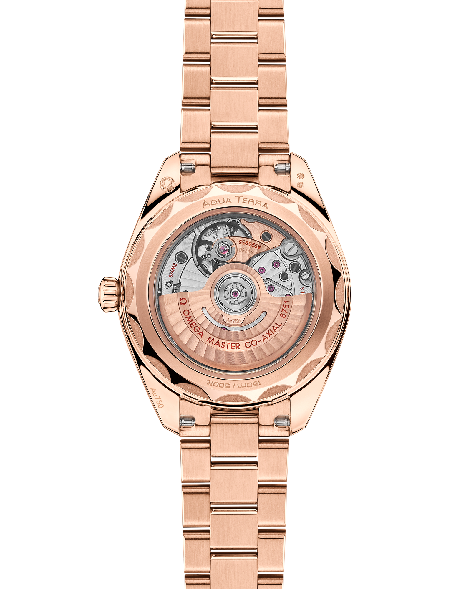 海马系列 AQUA TERRA 150米腕表 30毫米, Sedna 18K金表壳 搭配 Sedna 18K金表链 - 220.50.30.20.09.001 - 影像 2