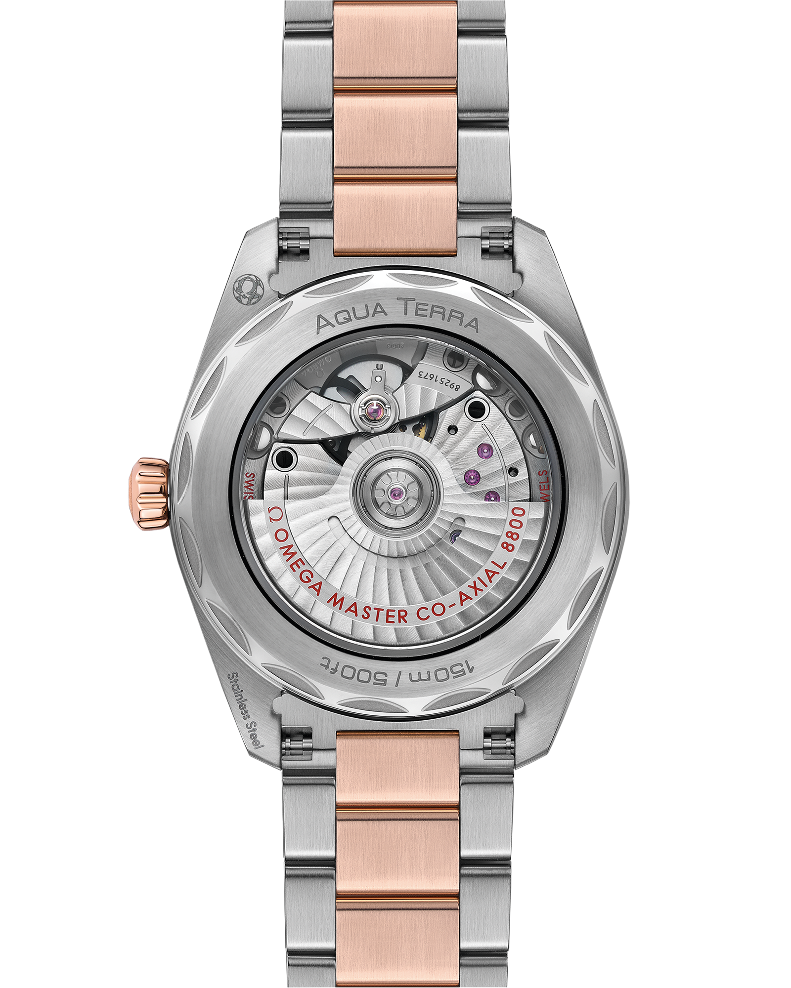 海马系列 AQUA TERRA 150米腕表 38毫米, 精钢-Sedna™ 18k金表壳 搭配 精钢-Sedna™ 18k金表链 - 220.20.38.20.06.001 - 影像 2