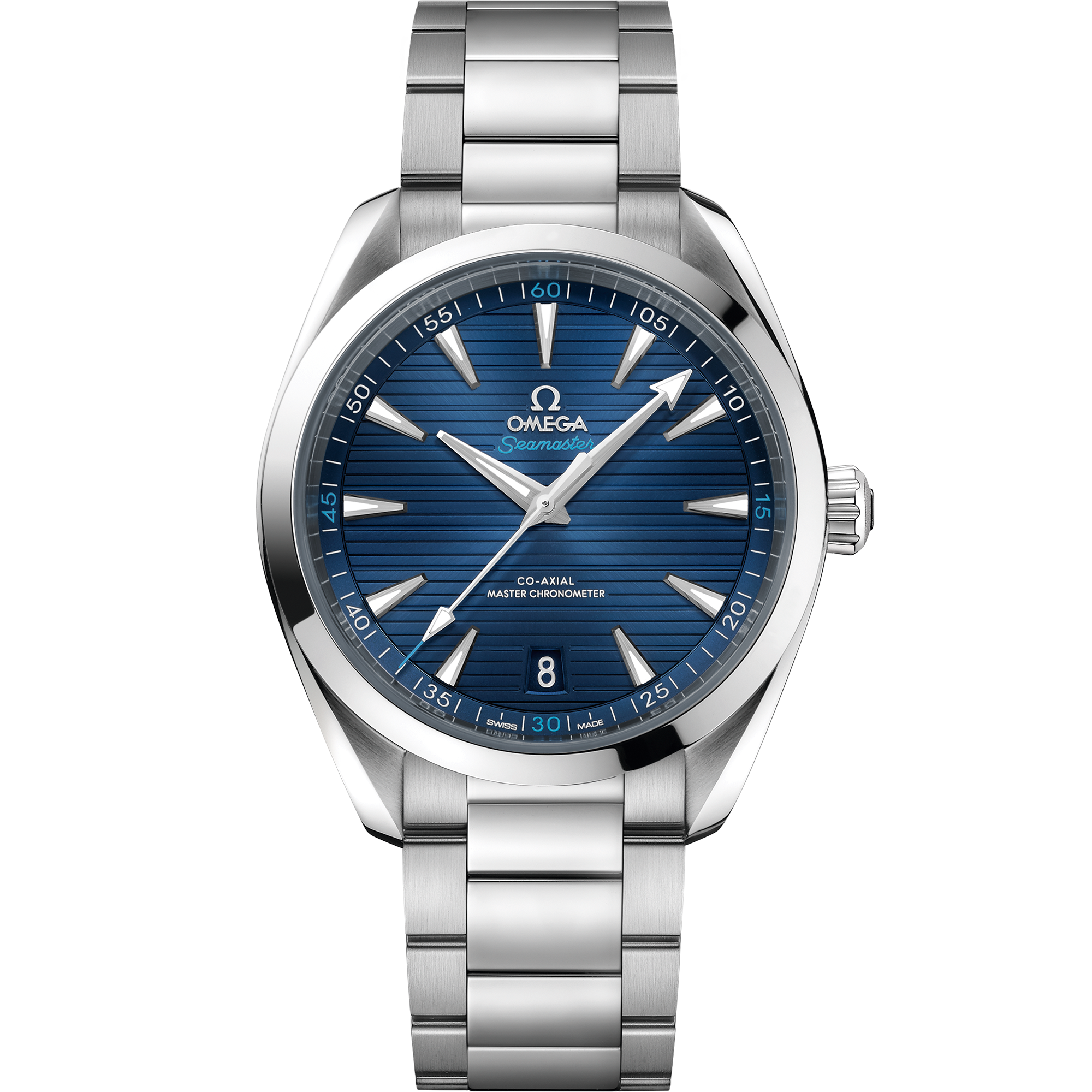 海马系列 AQUA TERRA 150米腕表 41毫米, 精钢表壳 搭配 精钢表链 - 220.10.41.21.03.001 - 影像 1