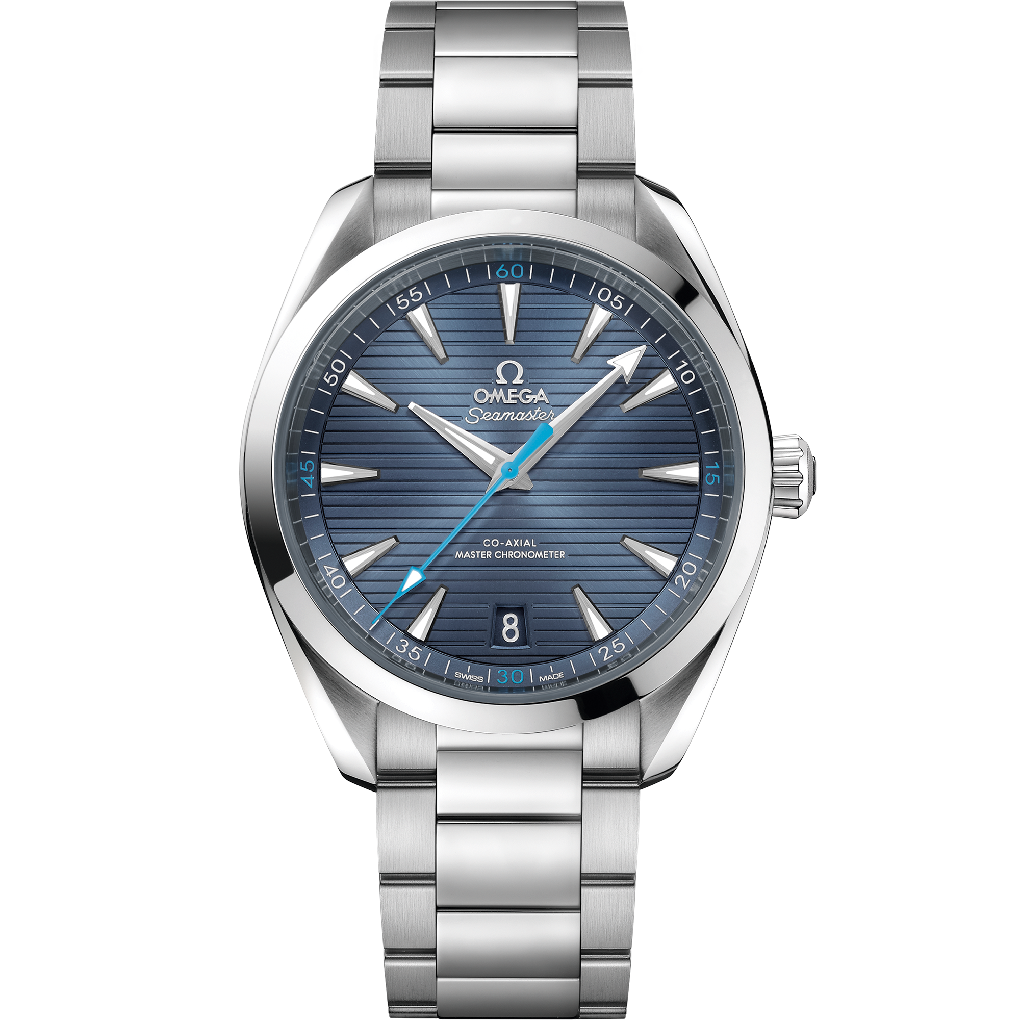 海马系列 AQUA TERRA 150米腕表 41毫米, 精钢表壳 搭配 精钢表链 - 220.10.41.21.03.002 - 影像 1